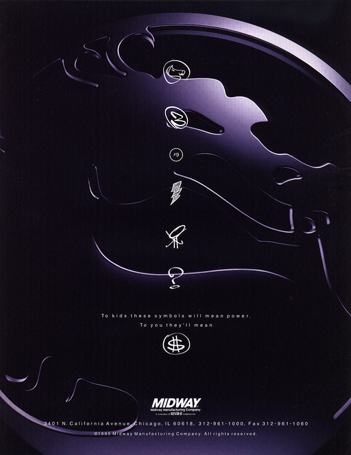 Mortal Kombat 3 (rev 1 chip label p4.0) Arcade Game Cover